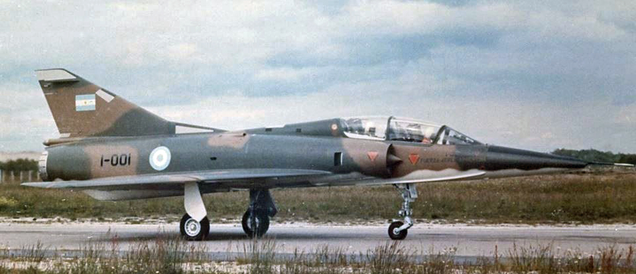 Mirage III DA of the Argentine Air Force